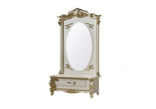 Зеркало напольное ДЖУЛЬЕТТА JULIET 3288, беж с золотом
