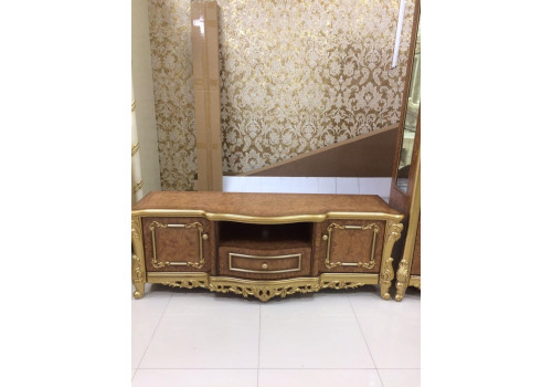 Тумба ТВ  Энрика  светлый орех 610