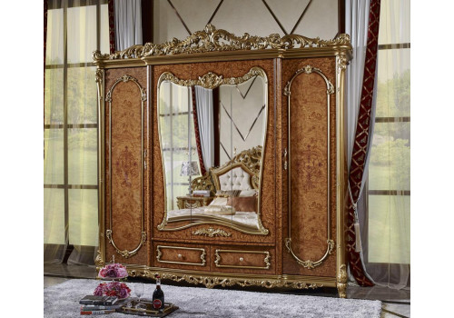 Шкаф 5-ти дверный  Энрика  Светлый орех 610