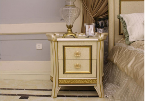 Тумба прикроватная ЭРИДАН ERIDAN 3917, слоновая кость