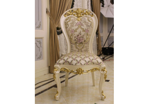 Стул обеденный ЭРИДАН ERIDAN 3917, слоновая кость