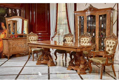 Стул обеденный ЭСМЕРАЛЬДА ESMERALDA 3909D, орех