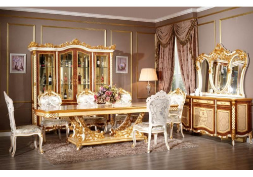 Столовая  Эсмиральда ESMIRALDA СМ 12 , светлый орех