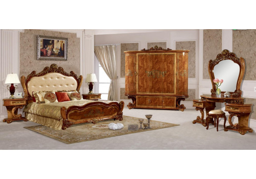 Тумба прикроватная ПРИНЦЕССА PRINCESSA 3829D, орех