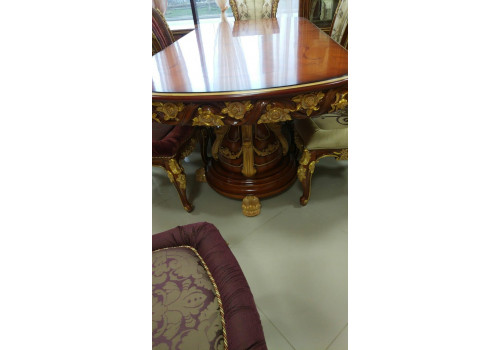 Столовая  Филадельфия FILADELFIA 700 , с овальным столом,стулья А орех