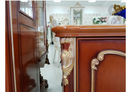 Столовая  Филадельфия FILADELFIA 700 , с овальным столом,стулья А орех