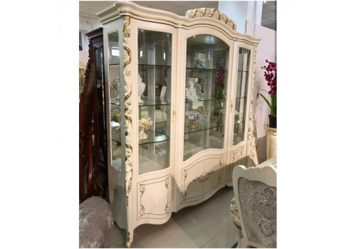 Витрина 4-дверная  Фиора  FIORA 3299   , беж