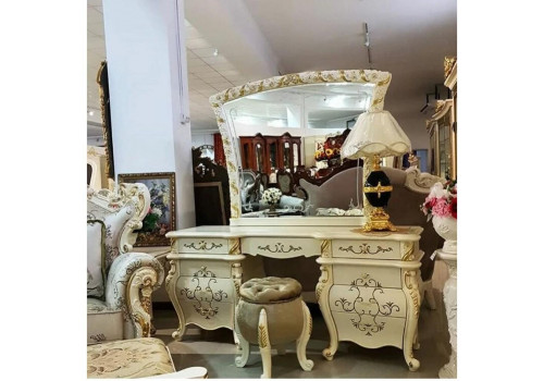 Спальня ФИОРА FIORA 3299, с 4-дверным шкафом, слоновая кость