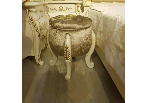 Пуф ФИОРА FIORA 3299, слоновая кость