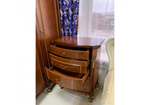 Тумба прикроватная ФРАНЦИСКО FRANCISKO K03 B, орех