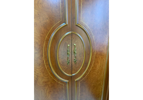 Спальня ФРАНЦИСКО FRANCISKO K03 B, с 4-дверным шкафом, орех