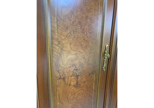 Спальня ФРАНЦИСКО FRANCISKO K03 B, с 4-дверным шкафом, орех