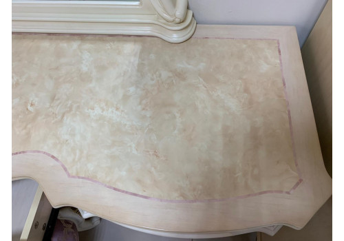 Спальня ФРАНЦИСКО FRANCISKO K03 W, с 4-дверным шкафом, слоновая кость