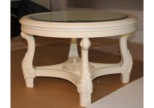 Стол журнальный FX2111-W, слоновая кость