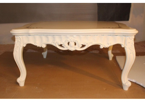 Стол журнальный FX2112-W, слоновая кость