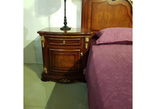 Спальня ГАБРИЭЛЛА GABRIELLA 8080, орех с золотом