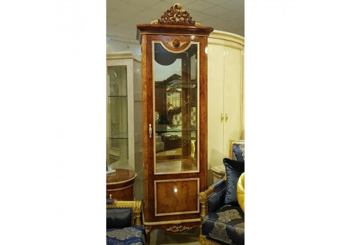 Витрина 1-дверная  Грация GRACIA 891 , орех
