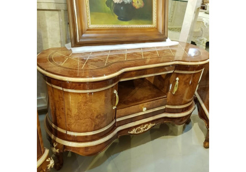 Тумба TV большая  Грация GRACIA 891 , орех