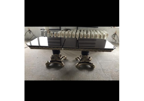 Стол Капри Орех золото