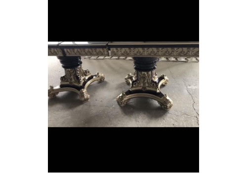 Стол Капри Орех золото