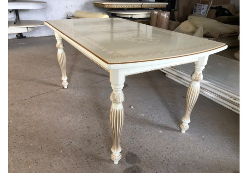 Стол Кармен Крем золото