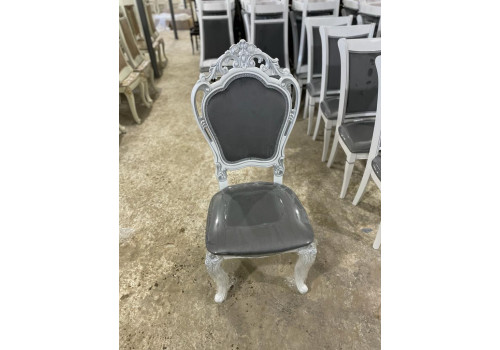 Стул Капри Мягкий  Белый серебро