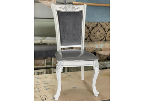 Стул Венеция Мягкий  Белый серебро