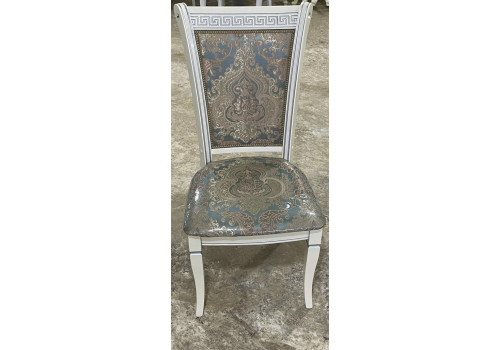 Стул Версаче Мягкий Белый золото