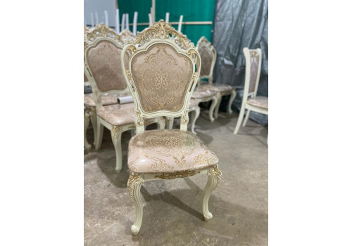 Стул Капри Мягкий Крем золото