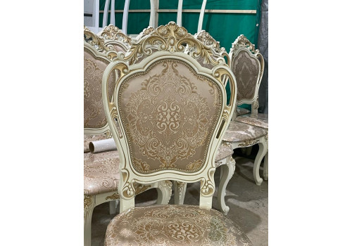 Стул Капри Мягкий Крем золото