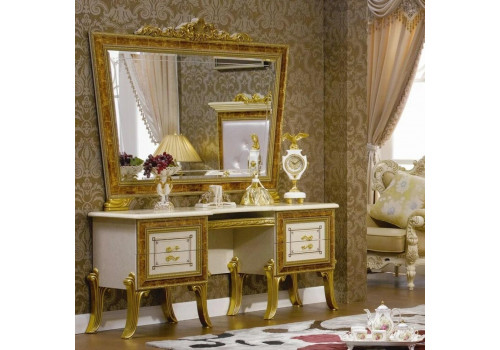 Стол туалетный С/З ИЗАБЕЛЛА IZABELLA 801, слоновая кость