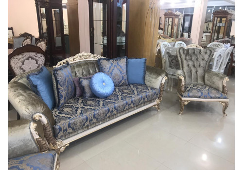 Комплект мягкой мебели ИСТРИДИЕ ISTRIDIE, слоновая кость