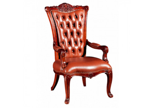 Стул-кресло ИЗАБЕЛЛА IZABELLA 208, темный орех