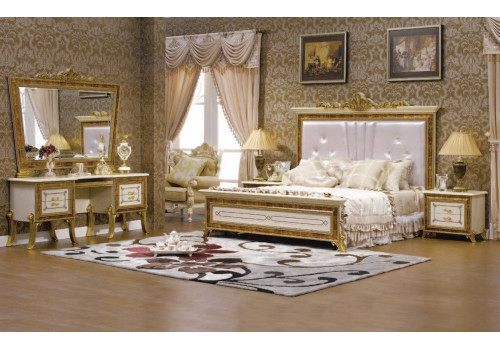 Спальня ИЗАБЕЛЛА IZABELLA 801, слоновая кость