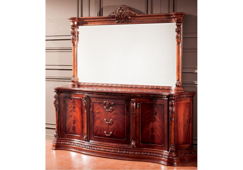 Зеркало для комода ИЗАБЕЛЛА IZABELLA 208, темный орех