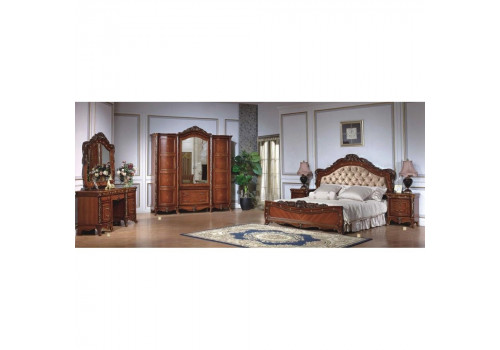 Шкаф 6-дверный КАМИЛЛА KAMILLA 3295, орех