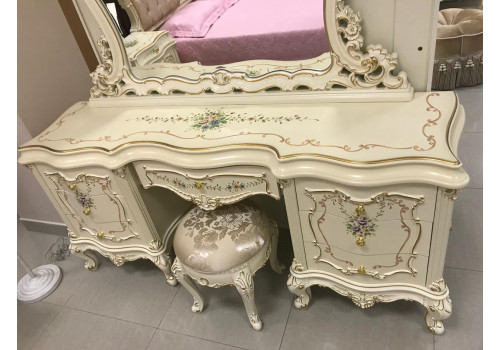 Пуф Капри 3915 A, слоновая кость