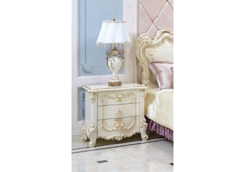 Тумба прикроватная Капри 3915 C, слоновая кость