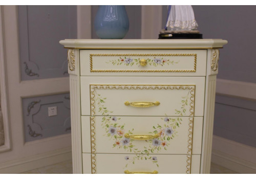 Комод высокий Кармен 3912, слоновая кость