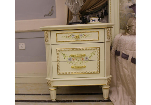 Тумба прикроватная Кармен 3912, слоновая кость