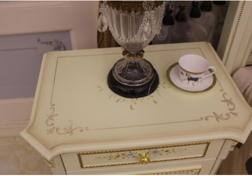 Тумба прикроватная Кармен 3912, слоновая кость