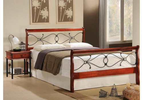 Кровать 425-N MK-2121-RO двуспальная 140х200 см