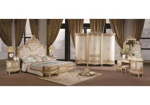 Спальня КАССИОПЕЯ KASSIOPEYA 3902 , слоновая кость