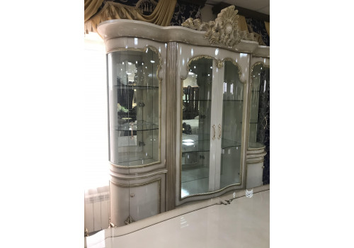 Витрина 4-дверная  Кассиопея KASSIOPEYA 3902  , беж