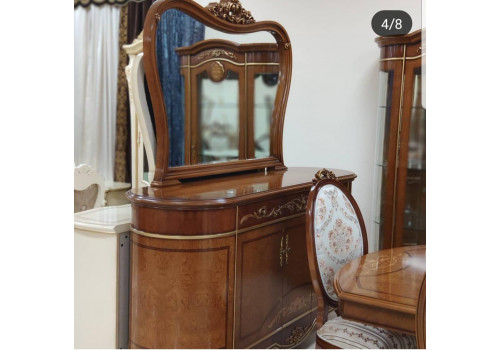 Комод с зеркалом КАТАНИЯ KATANIA 3908D, орех