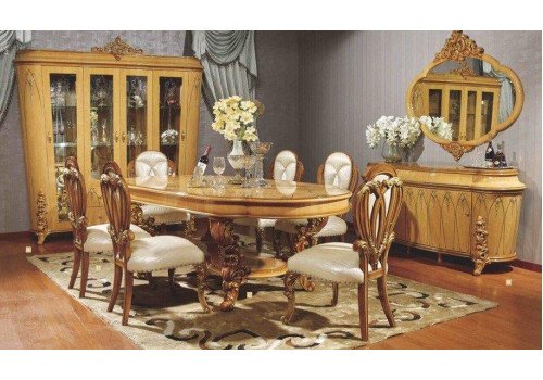 Столовая  Клеопатра KLEOPATRA 3901D , светлый орех