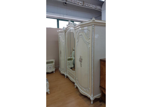 Спальня КОРОЛЕВА KOROLEVA 3876, слоновая кость