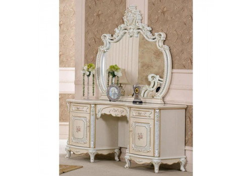 Стол туалетный С/З КОРОЛЕВА KOROLEVA 3876, слоновая кость