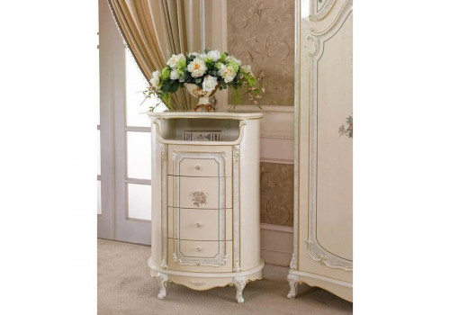 Комод КОРОЛЕВА KOROLEVA 3876, слоновая кость