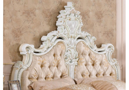 Спальня КОРОЛЕВА KOROLEVA 3876, слоновая кость